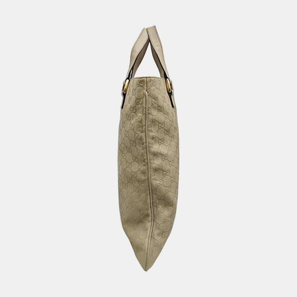 Ligne Shima Monogram Calfskin Beige
