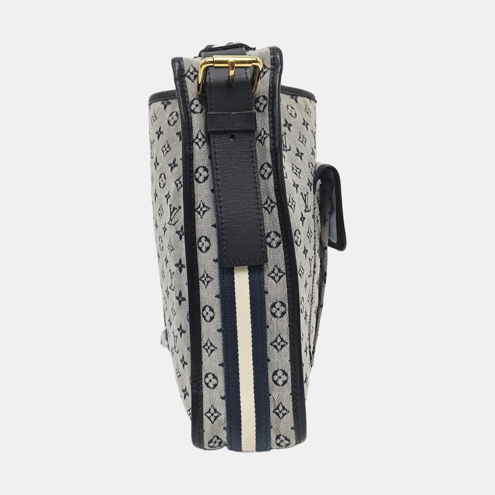 MARY KATE Monogram Canvas Gray
