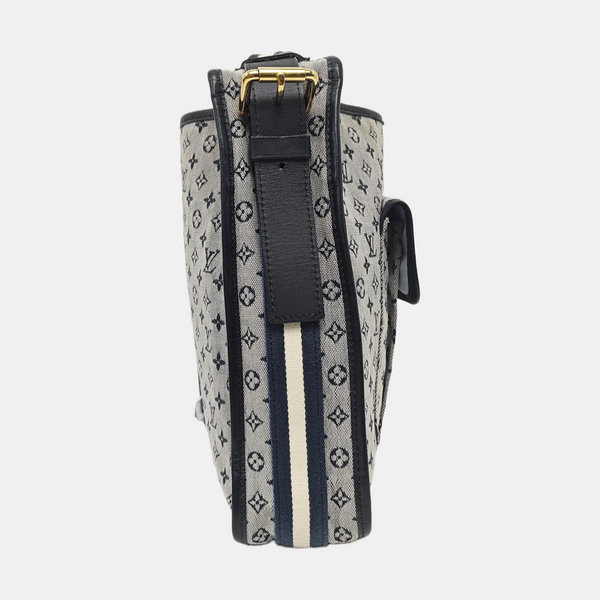 MARY KATE Monogram Canvas Gray