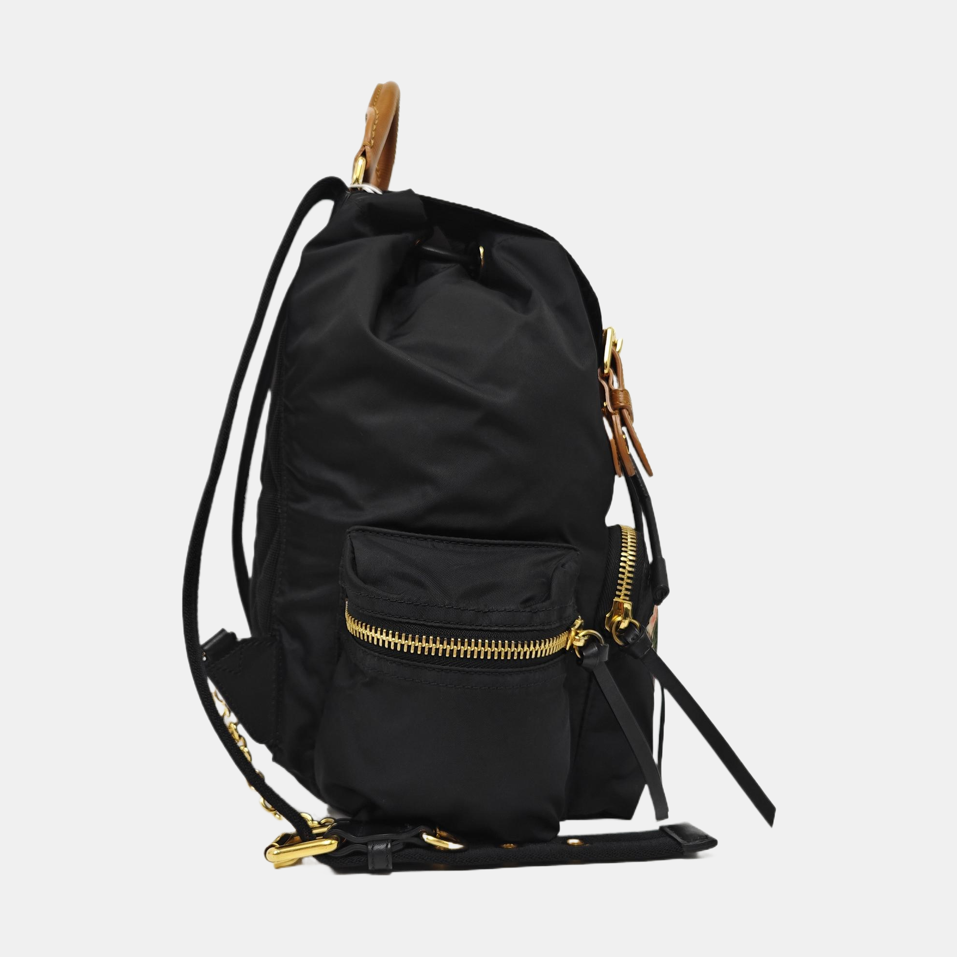 The Rucksack Nylon Black