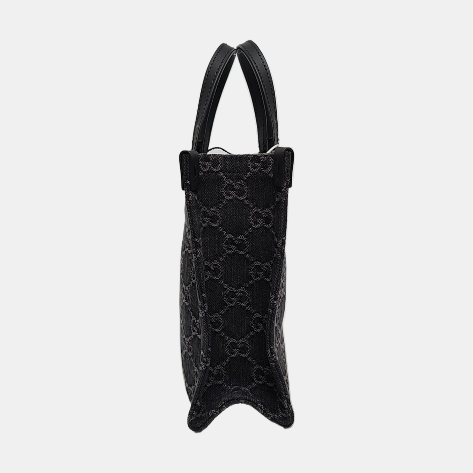 Ophidia Mini Monogram Denim Black