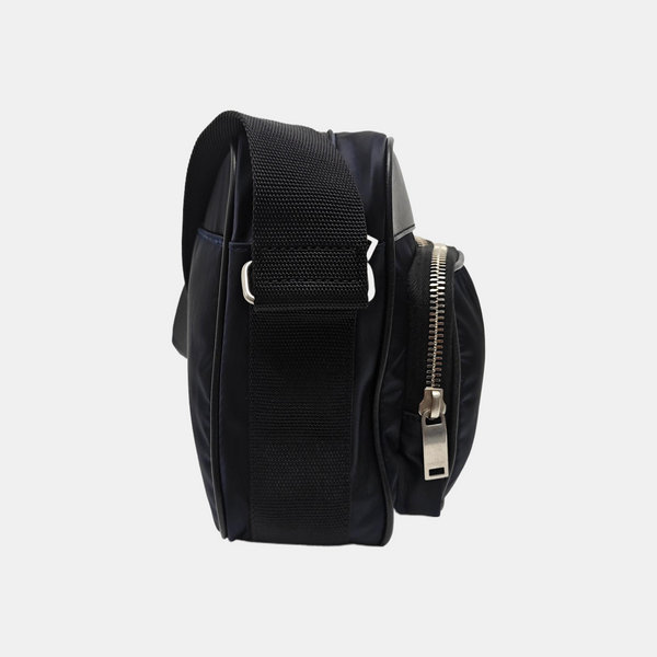 Nylon Shoulder Bag Blue