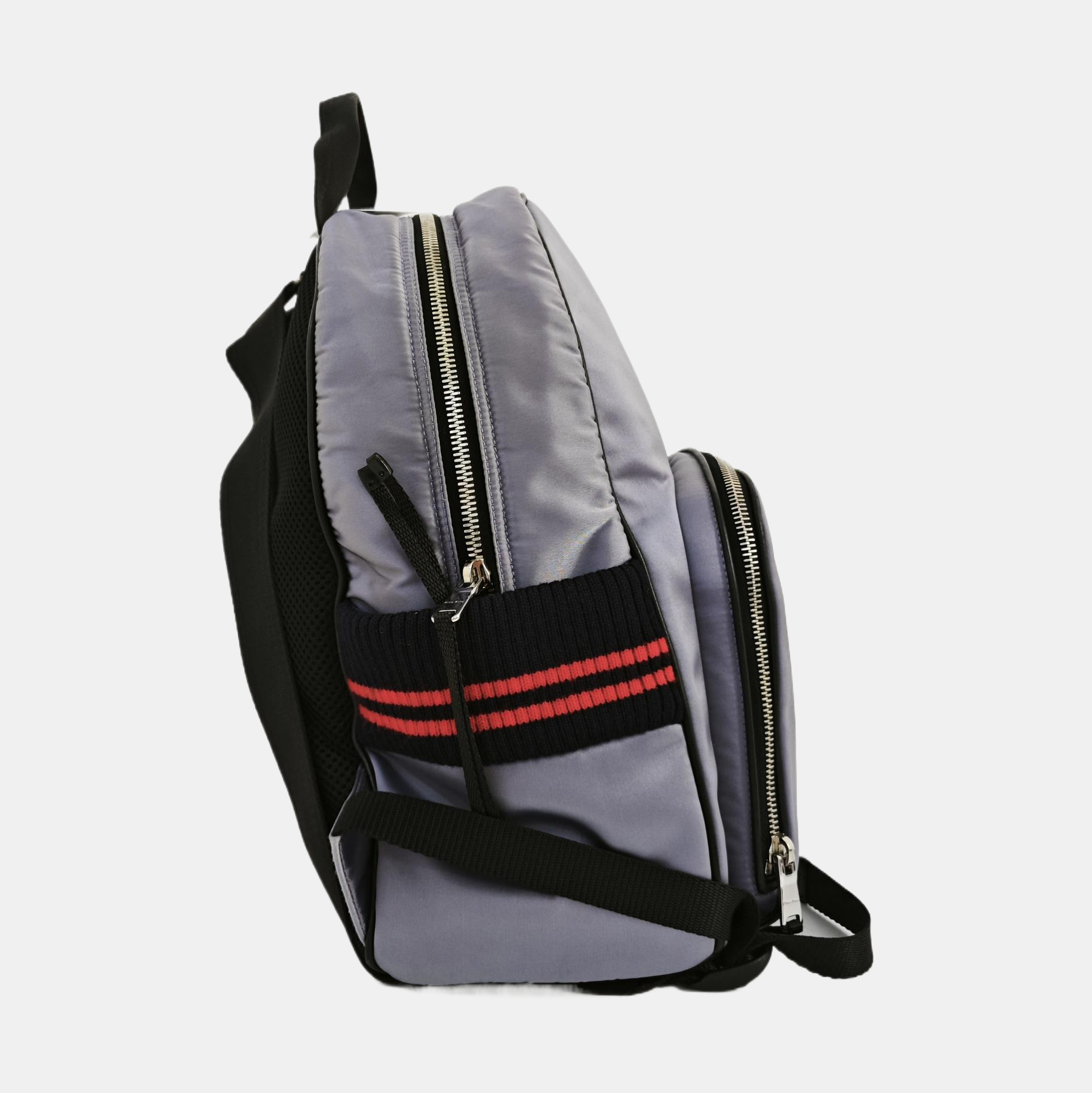 Nylon Backpack Blue