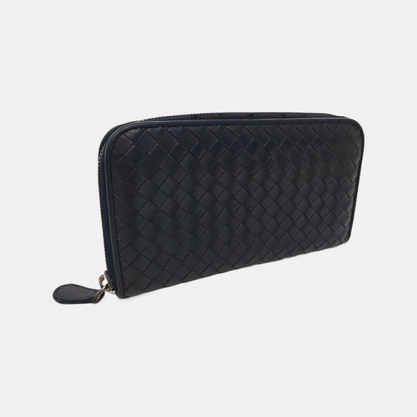 Calfskin Wallet Blue
