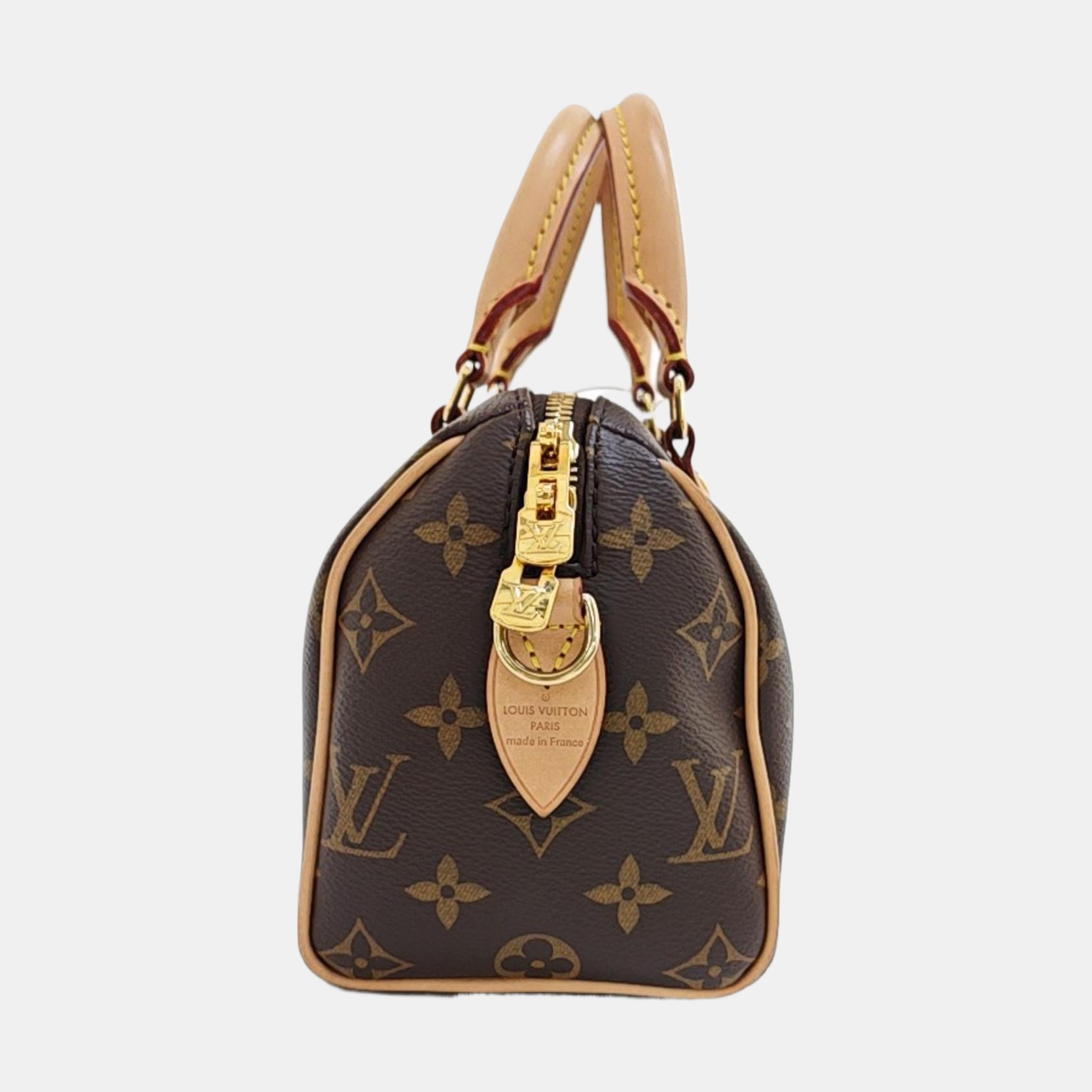 SPEEDY 20 Monogram Coated Canvas Brown