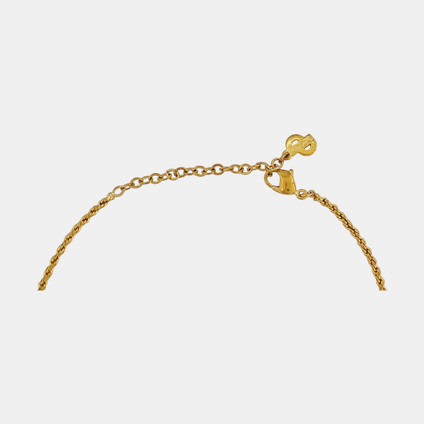 Bow Metal Gold Necklace