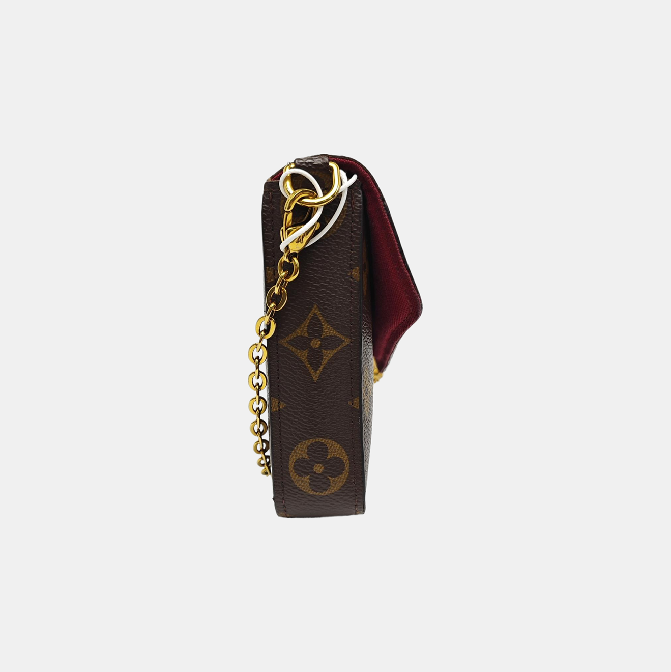FÉLICIE Monogram Coated Canvas Brown