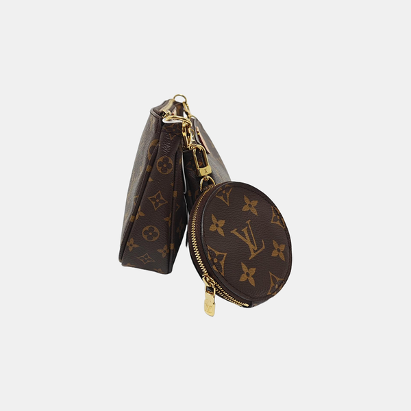 MULTI Monogram Coated Canvas Brown