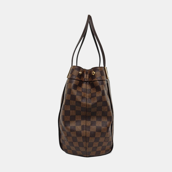MARYLEBONE PM Damier Ebene Coated Canvas Brown