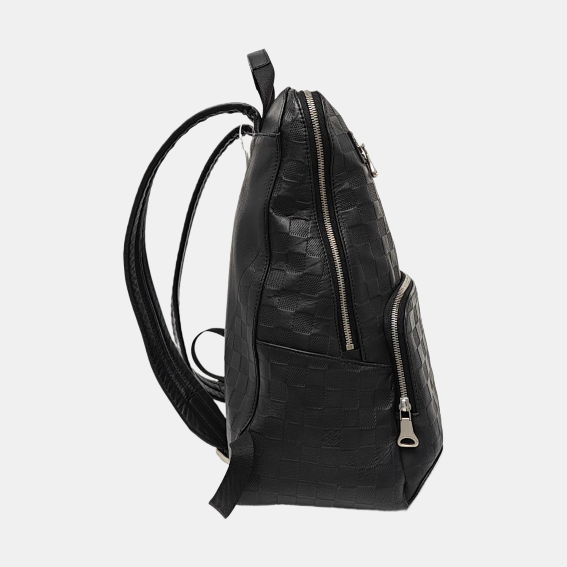 AVENUE Damier Graphite Calfskin Black