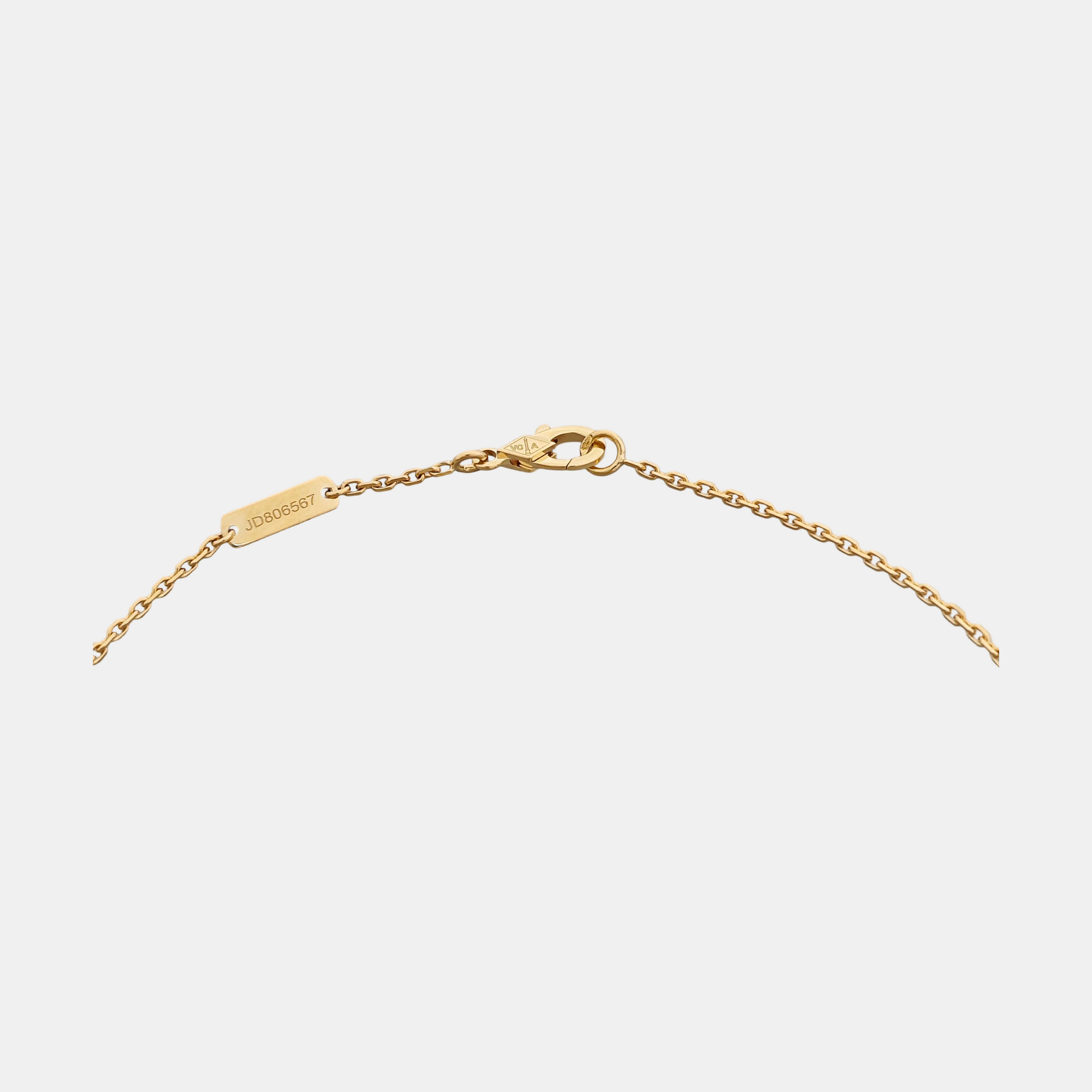 Vintage Alhambra 18k Gold Necklace