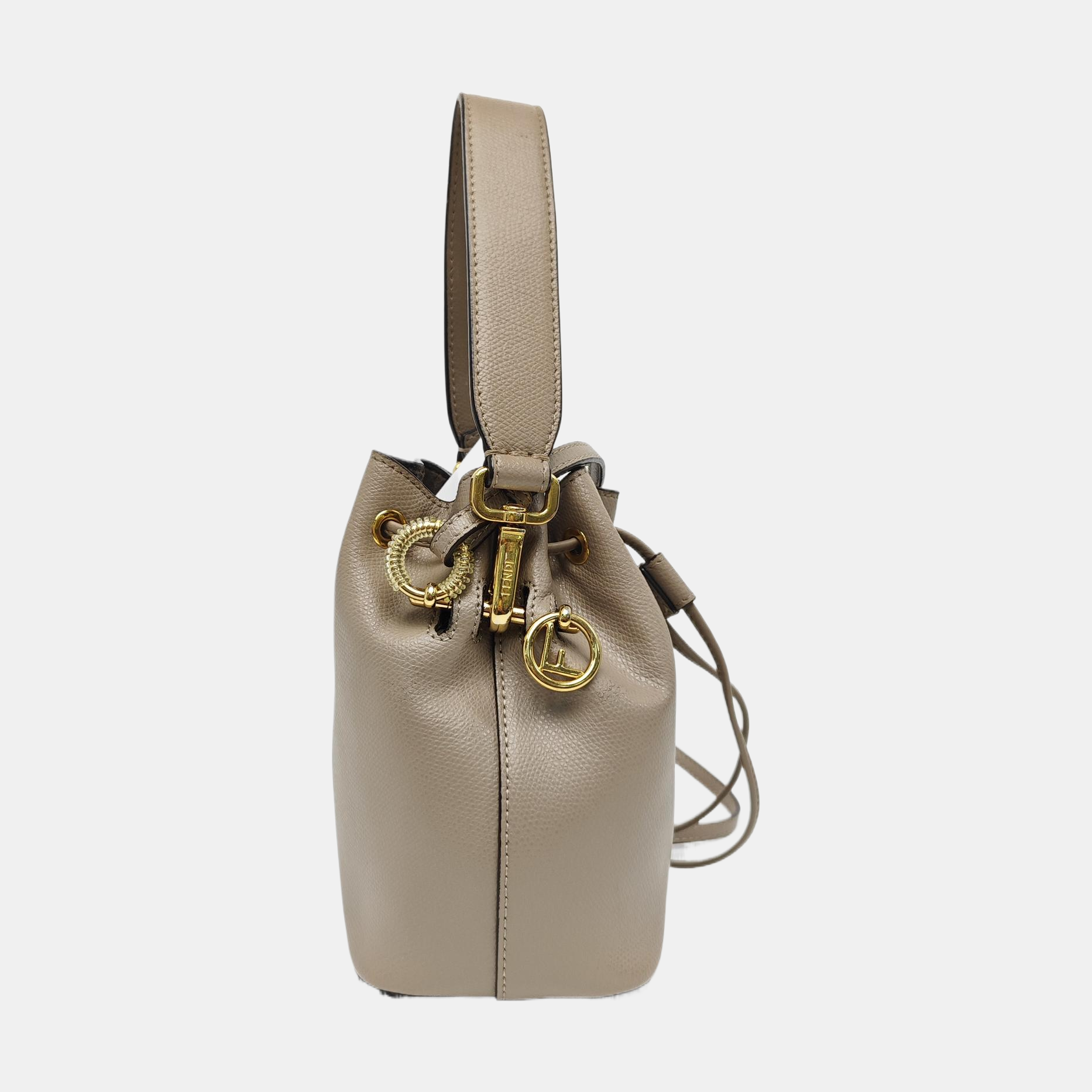 Mon Tresor Mini Calfskin Gray