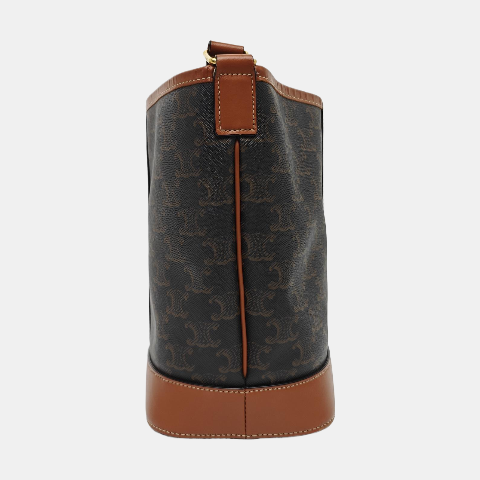 TRIOMPHE CANVAS Small Coated Canvas Brown