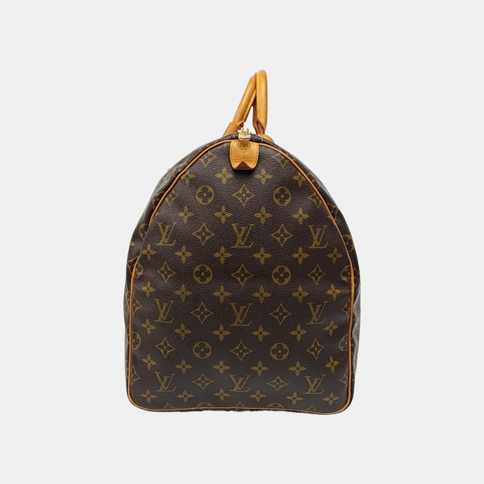 SAC SOUPLE 55 Monogram Coated Canvas Brown