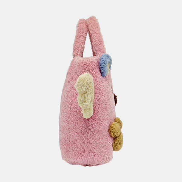 Children’s GG Bucket Sheepskin Pink