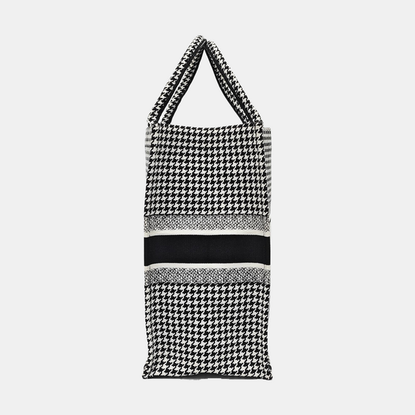 Book Tote Large Canvas Black