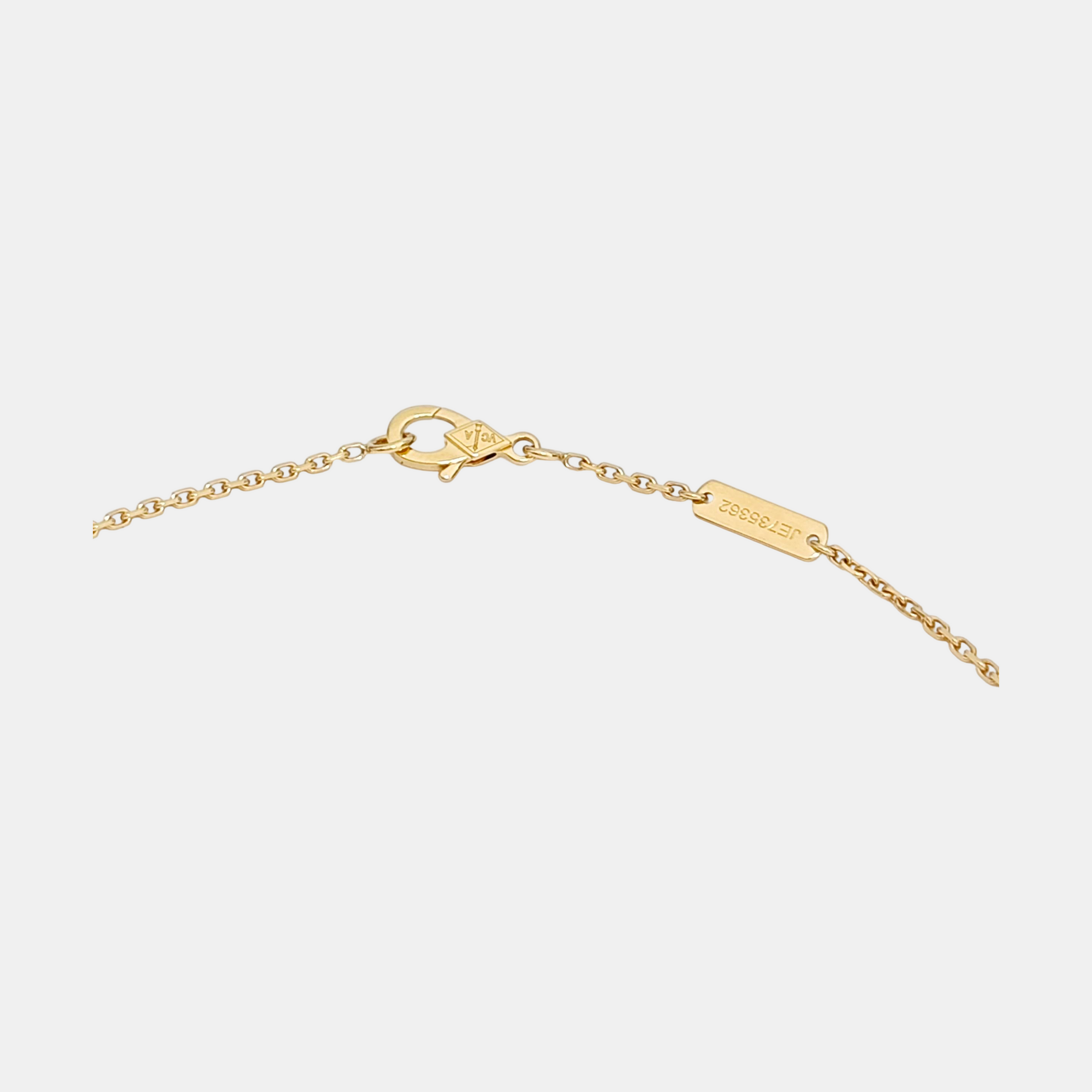 Vintage Alhambra 18k Gold Necklace