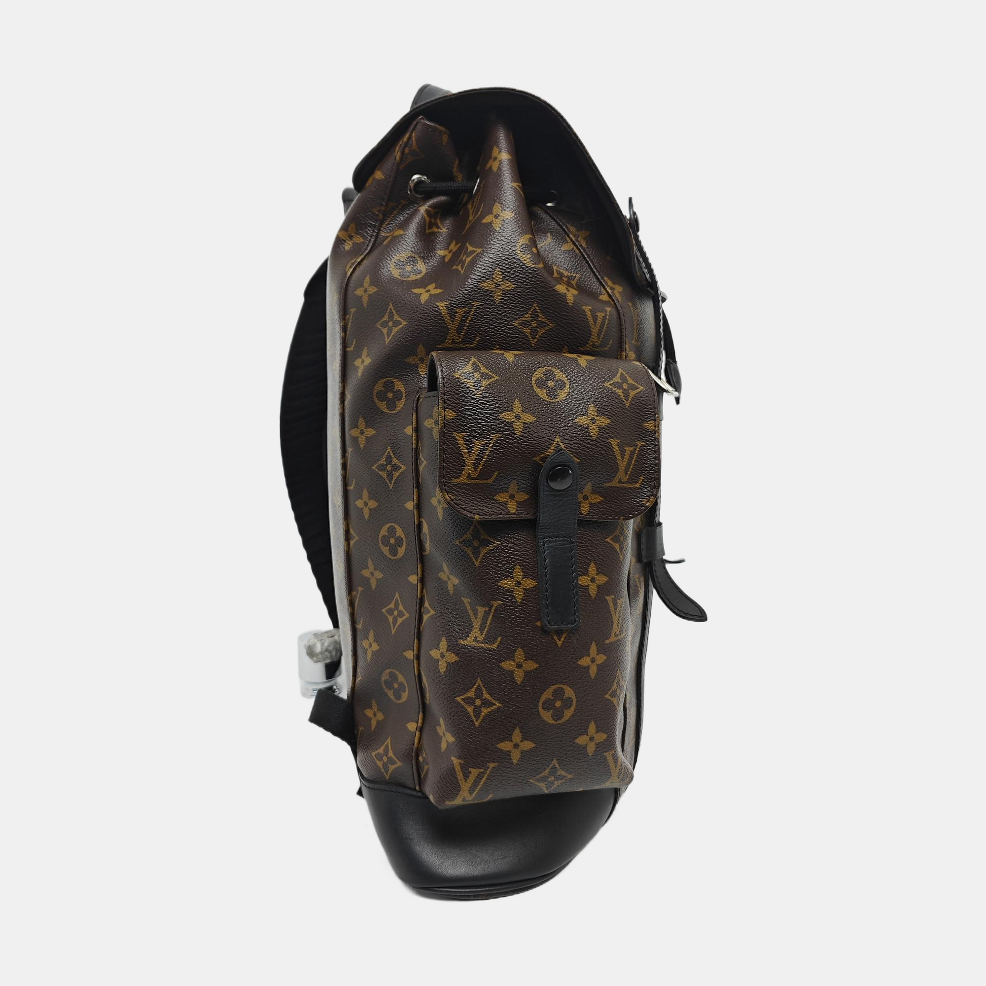 CHRISTOPHER MM Monogram Coated Canvas Brown