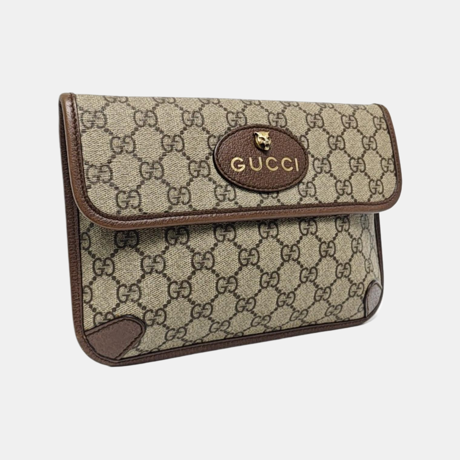 Neo Vintage Monogram Coated Canvas Beige