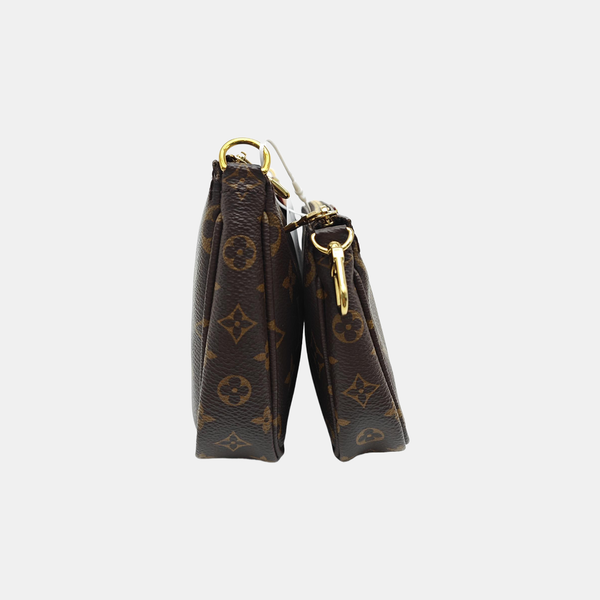 MULTI Monogram Coated Canvas Brown
