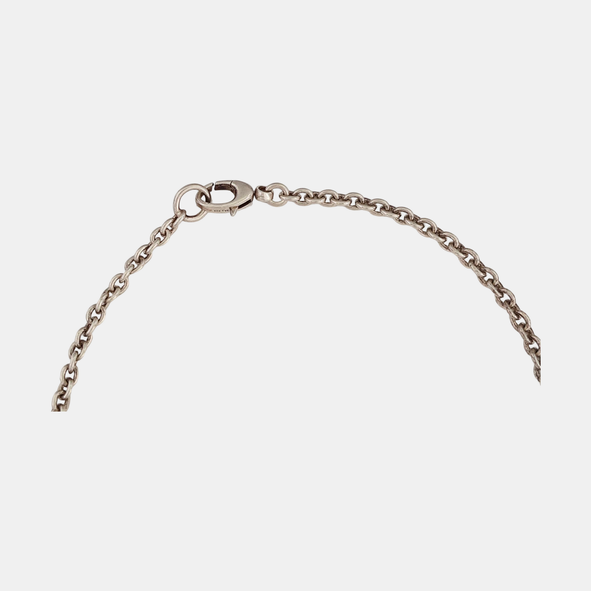 Interlocking G 925 Sterling Silver Necklace