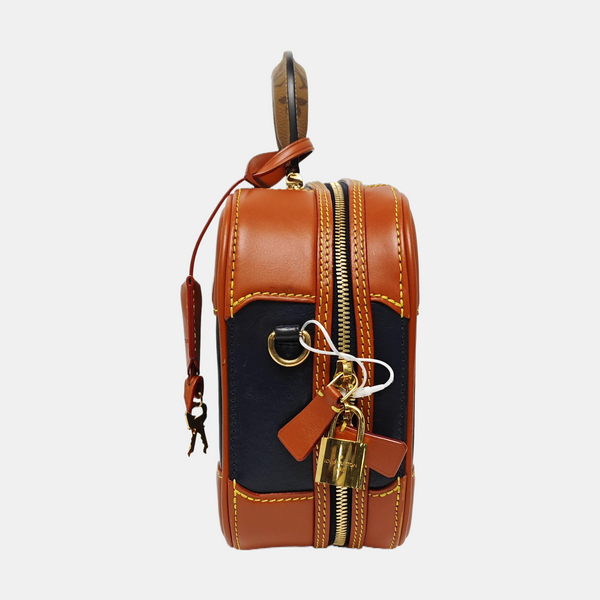 VALISETTE Monogram Calfskin Blue