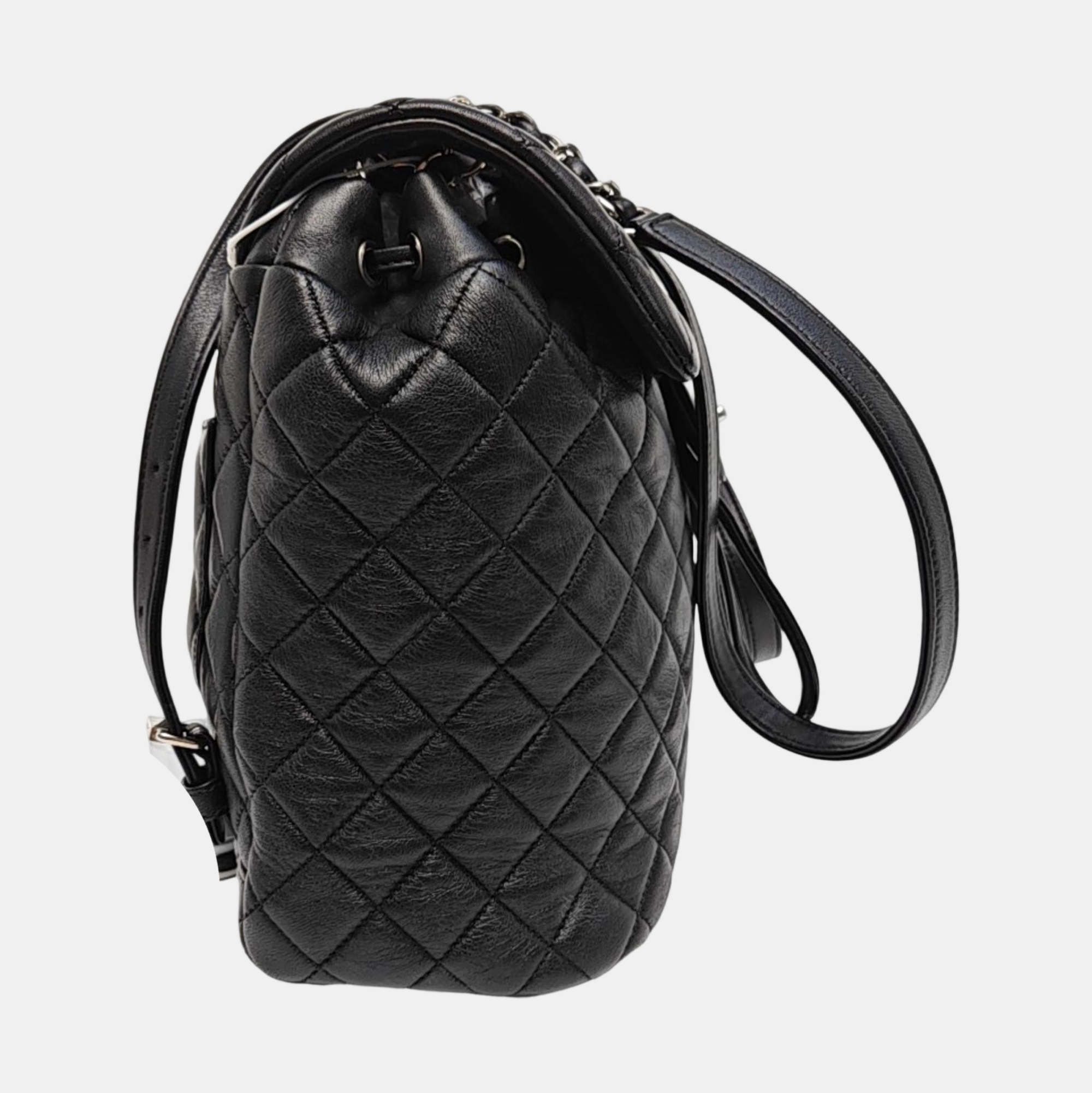 URBAN SPIRIT Small Quilted Lambskin Black