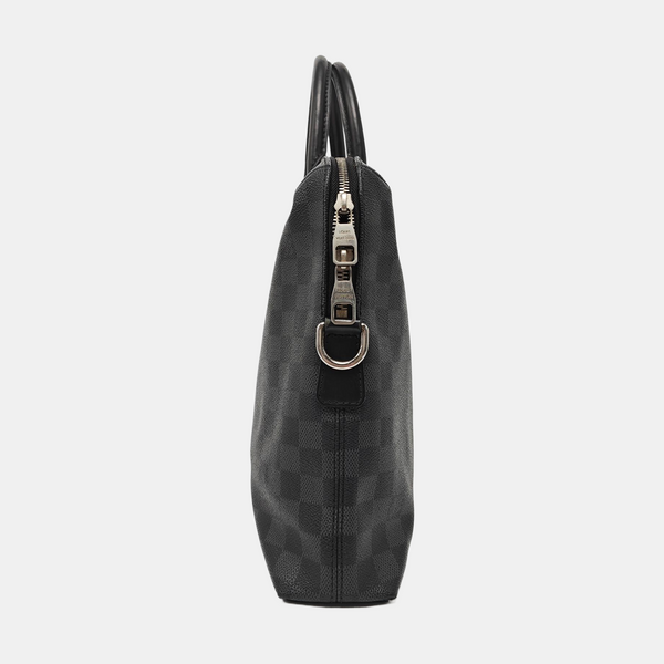 PORTE-DOCUMENTS Damier Graphite Coated Canvas Gray
