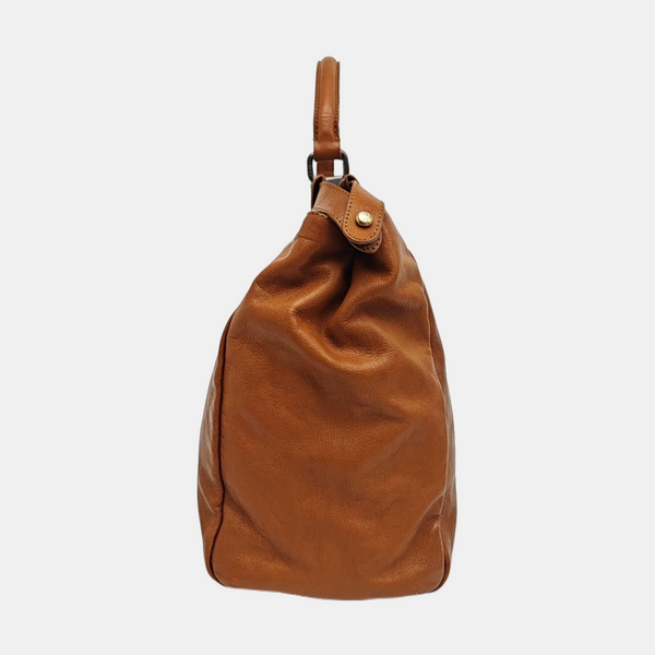 Peekaboo Medium Calfskin Brown