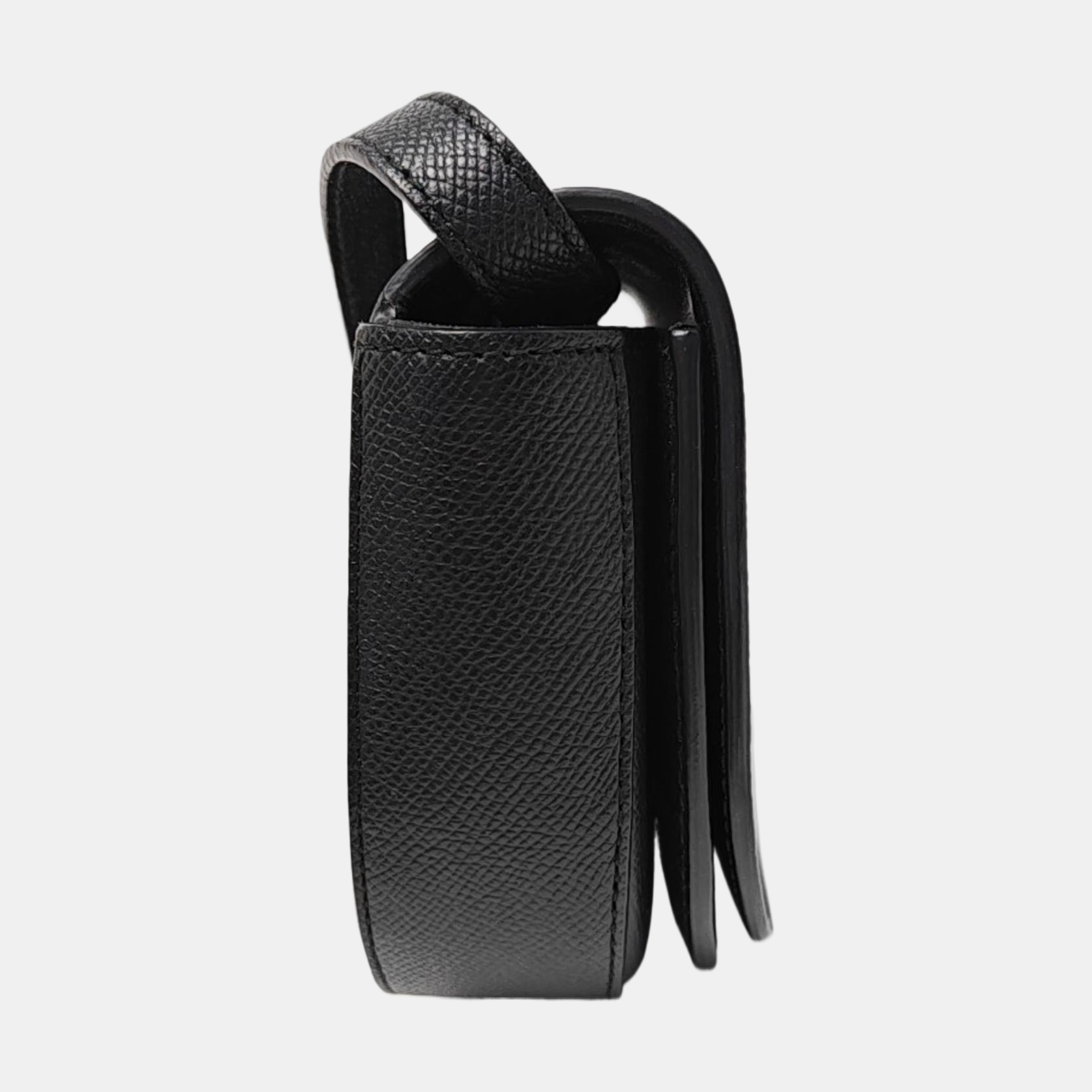 Authenticated pre-owned  Ville Extra Small Calfskin Black - Shoulder Bag at Looply