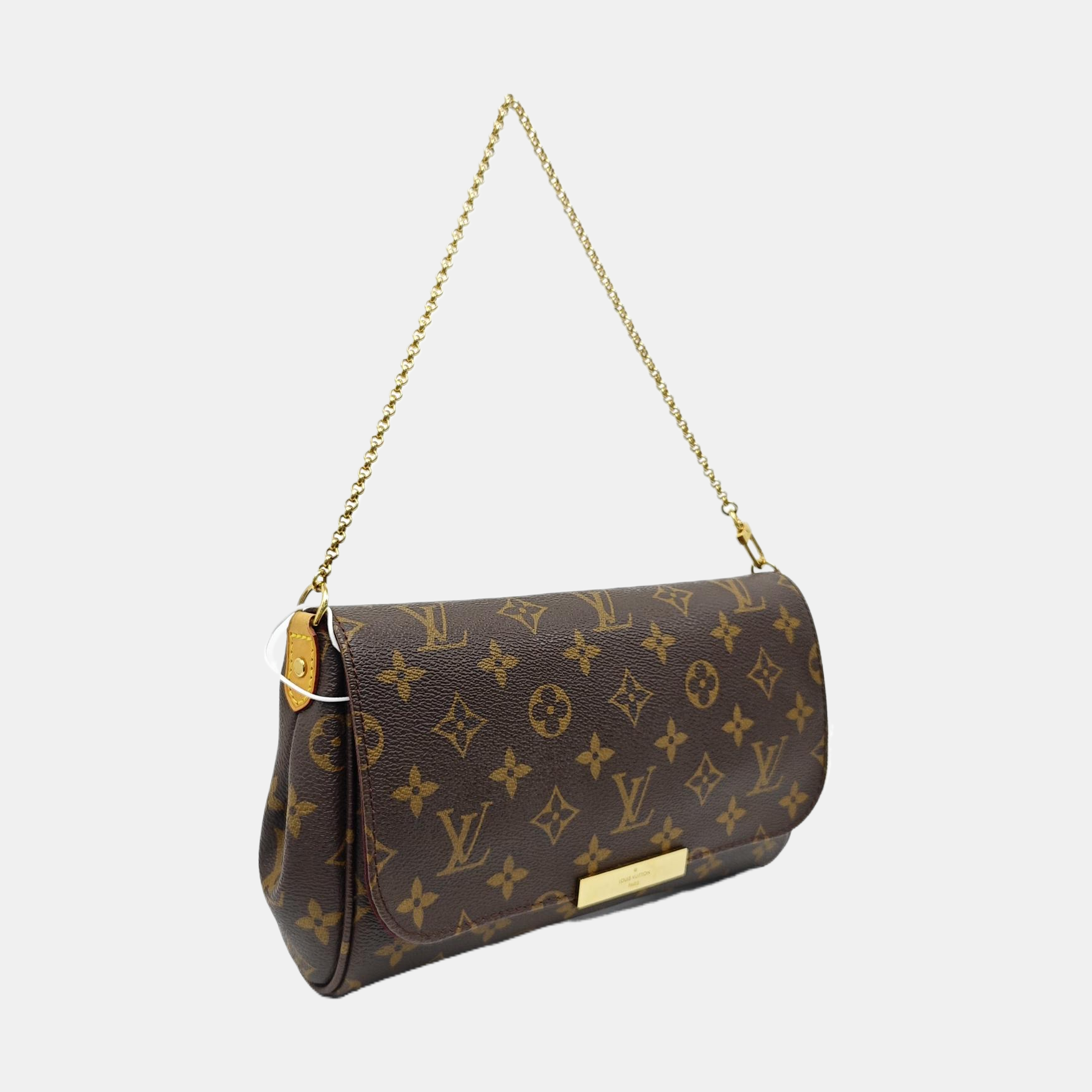 FAVORITE MM Monogram Coated Canvas Brown