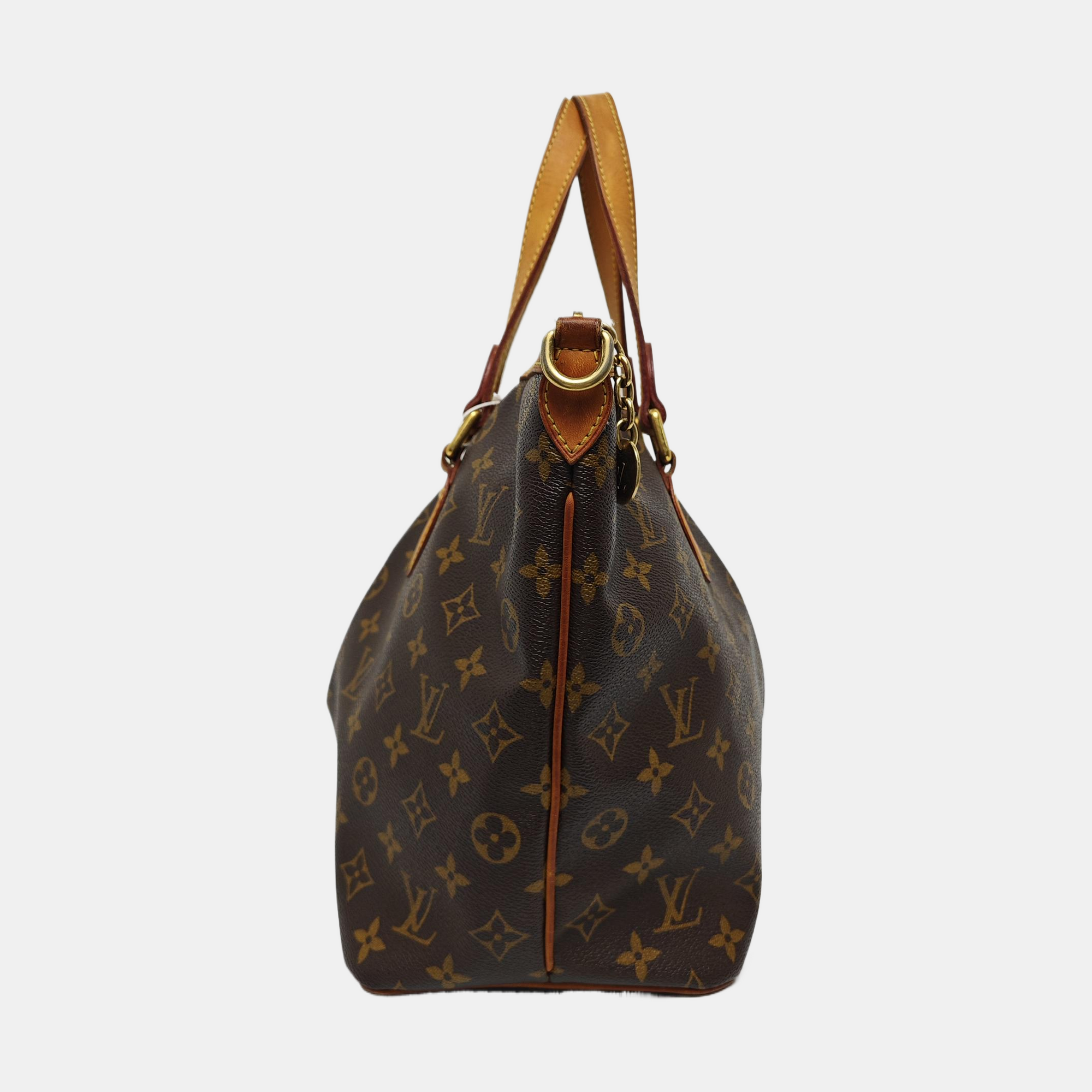 PALERMO PM Monogram Coated Canvas Brown