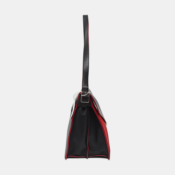 Calfskin Shoulder Bag Multicolor