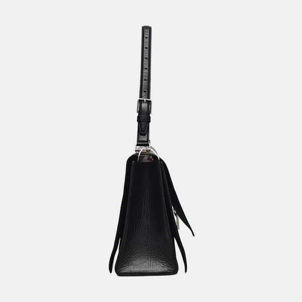 Crush Medium Calfskin Black