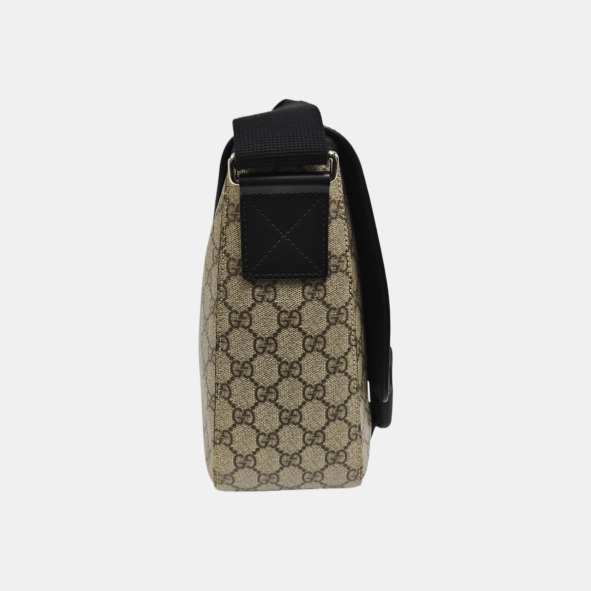 Monogram Coated Canvas Shoulder Bag Beige