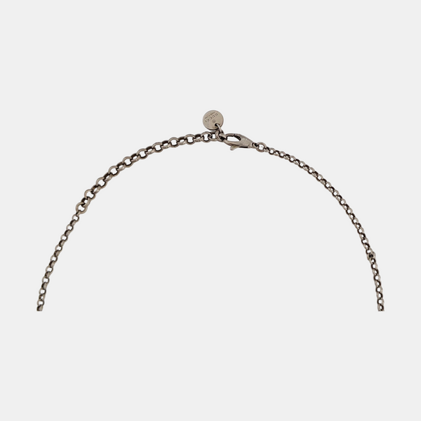 Interlocking G 925 Sterling Silver Necklace