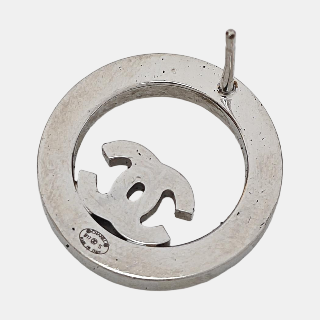 Metal Silver Stud Earrings