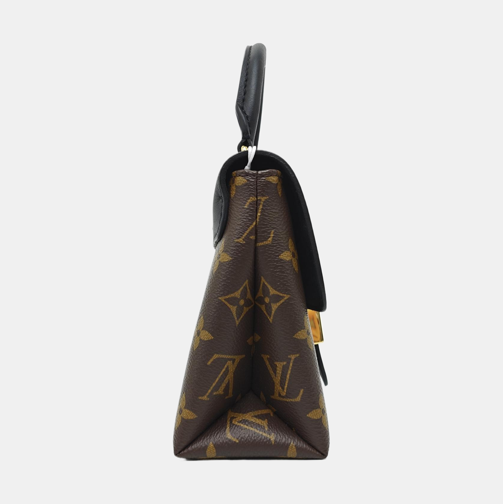 LOCKY BB Monogram Coated Canvas Brown
