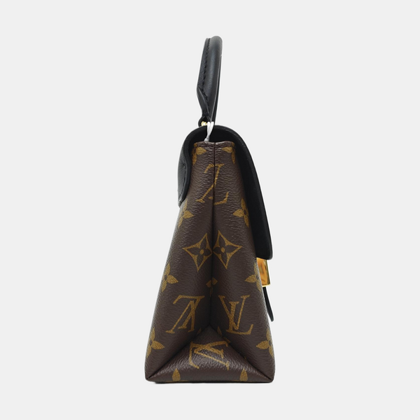 LOCKY BB Monogram Coated Canvas Brown
