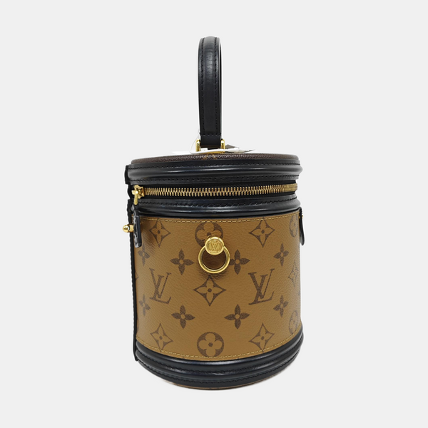 CANNES PM Monogram Coated Canvas Brown