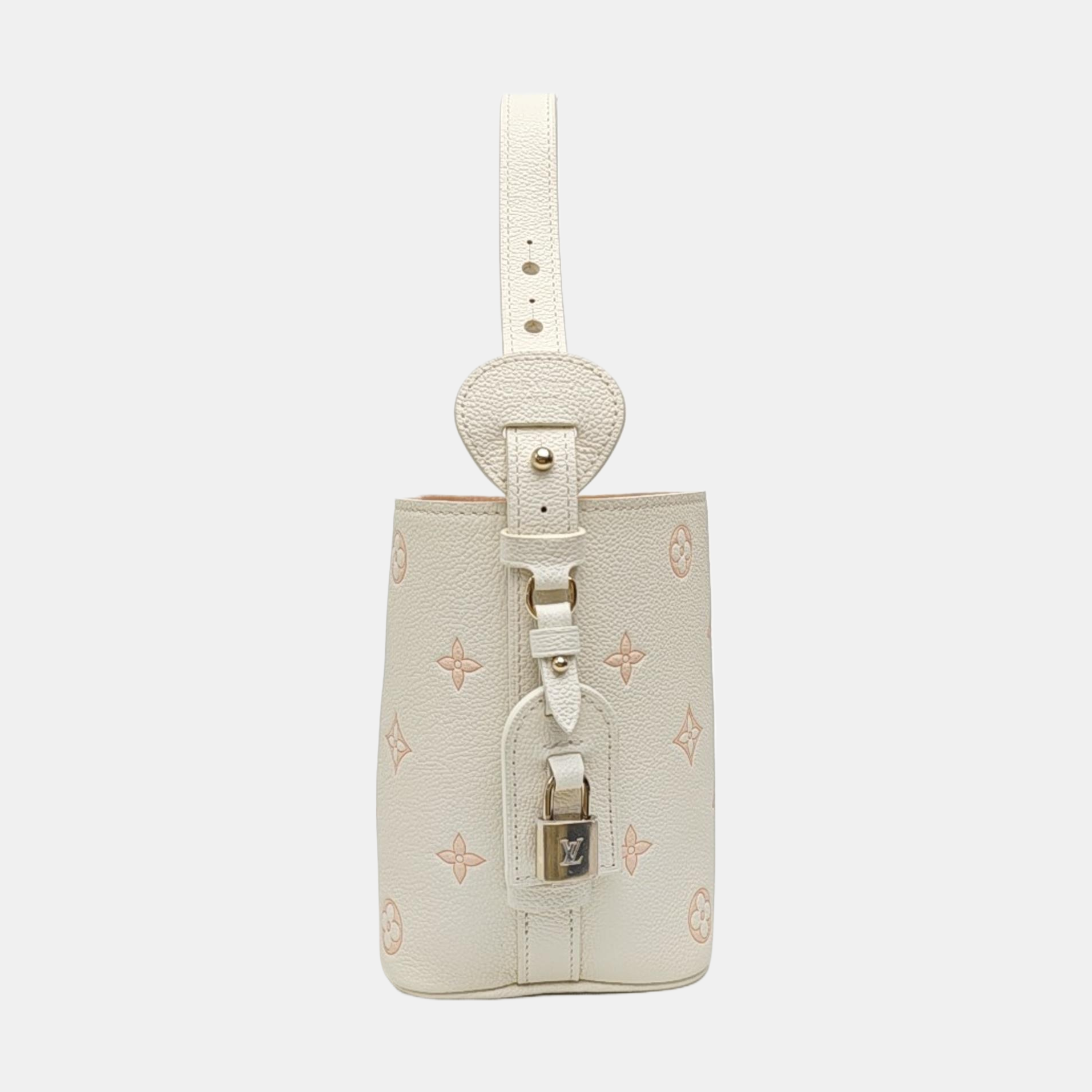 ALL IN BB Monogram Calfskin White