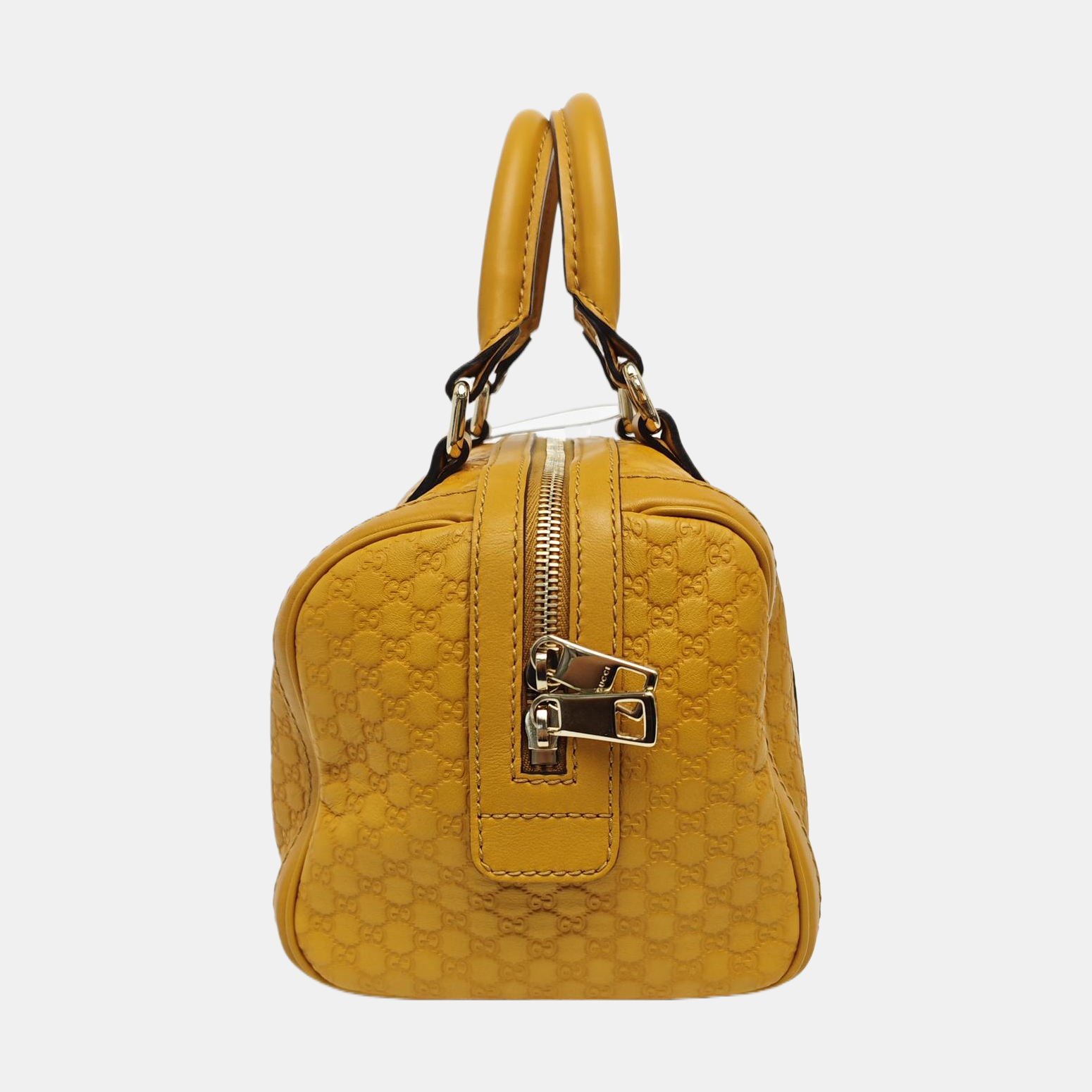 Microguccissima Monogram Calfskin Yellow