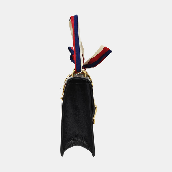 Authenticated pre-owned  Sylvie Small Calfskin Black - Shoulder Bag at Looply