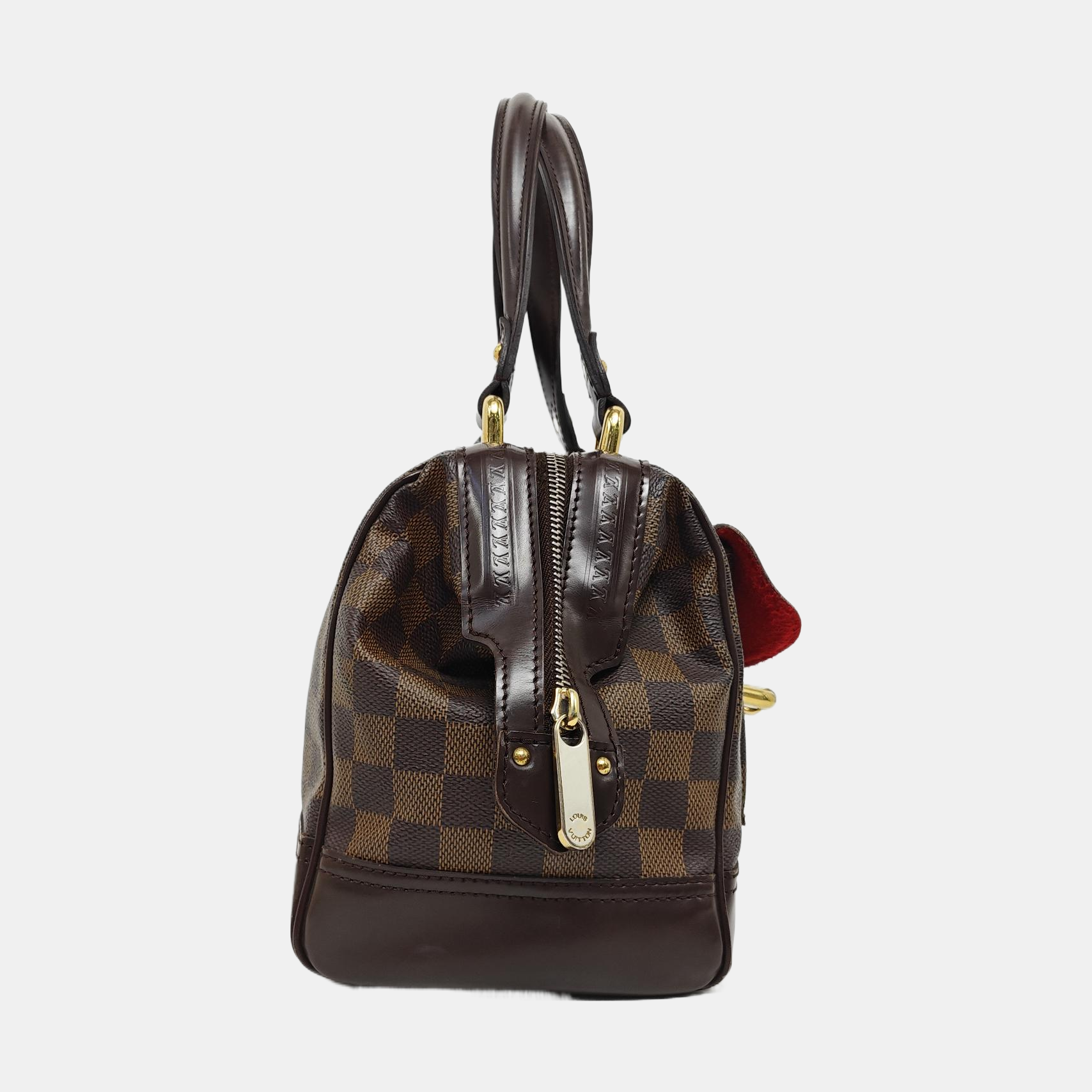KNIGHTSBRIDGE Damier Ebene Coated Canvas Brown