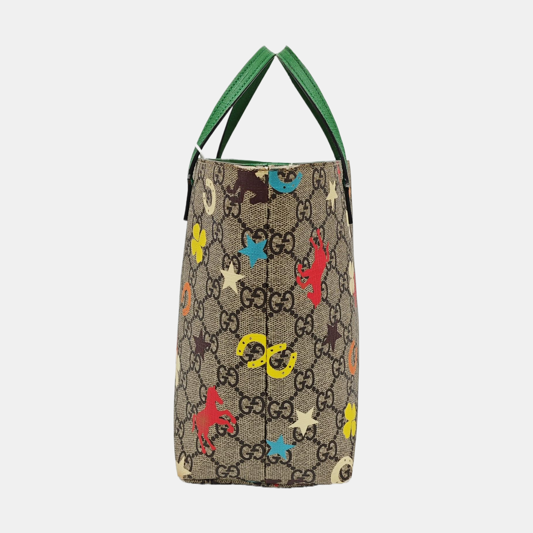 GG Imprime Coated Canvas Beige