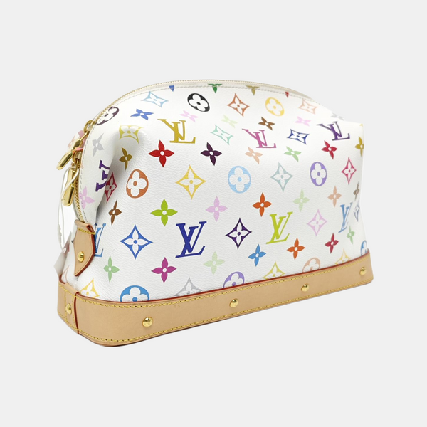 Monogram Coated Canvas Extra Large White