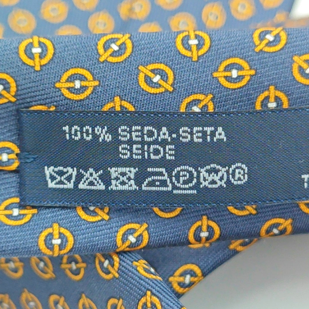 Mulberry Silk Tie Blue
