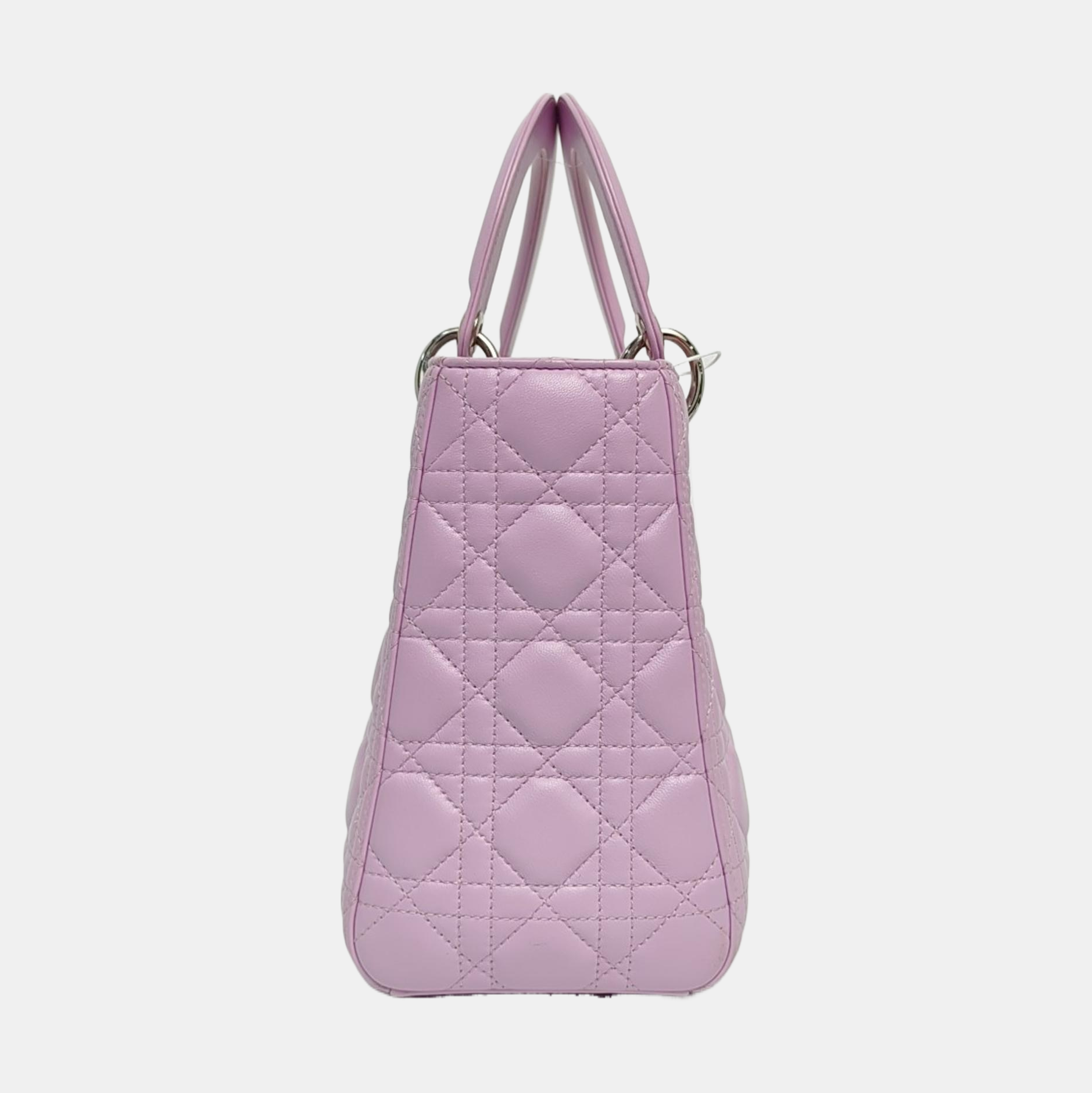 Lady Dior Medium Cannage Lambskin Pink