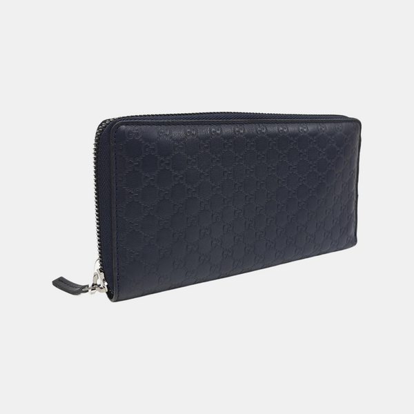 Calfskin Wallet Blue
