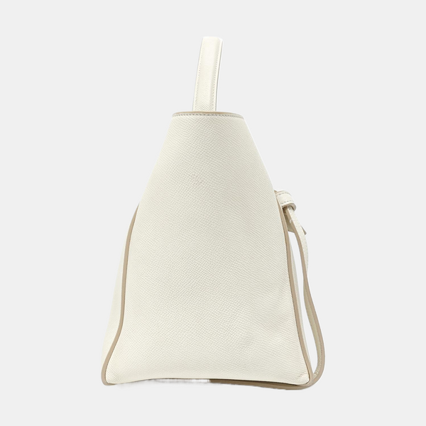 BELT Mini Calfskin White